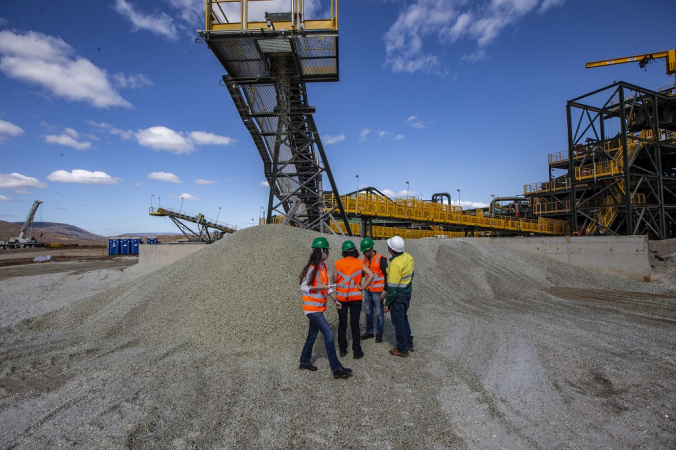 Mina de Lítio da Sigma Lithium Mineradora, na cidade de Araçuaí, nordeste de Minas Gerais
