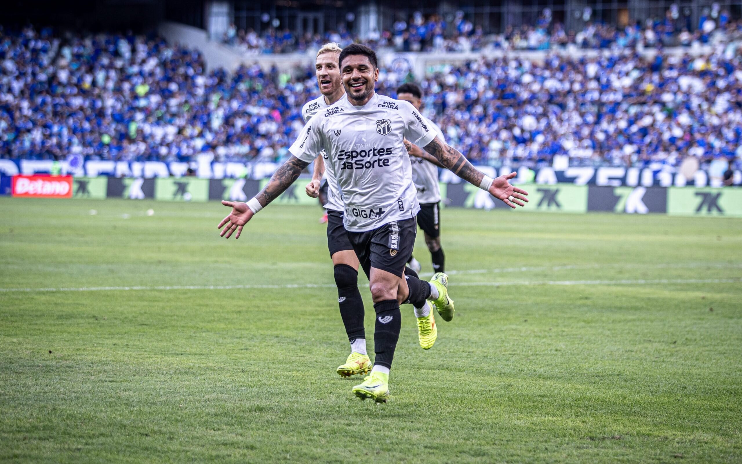 Partida entre Cruzeiro e Ceará, pelo Brasileirão 