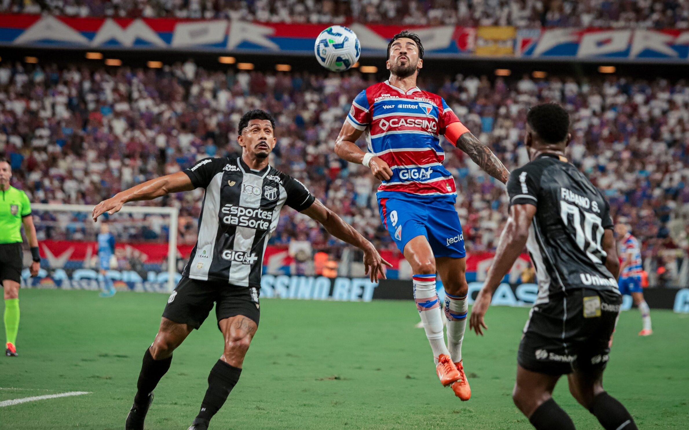 Partida entre Fortaleza e Ceará, pelo Brasileirão 