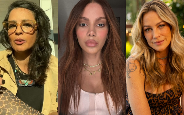 Maria Ribeiro, Anitta e Luana Piovani