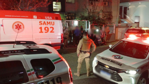 Casal é baleado em SC