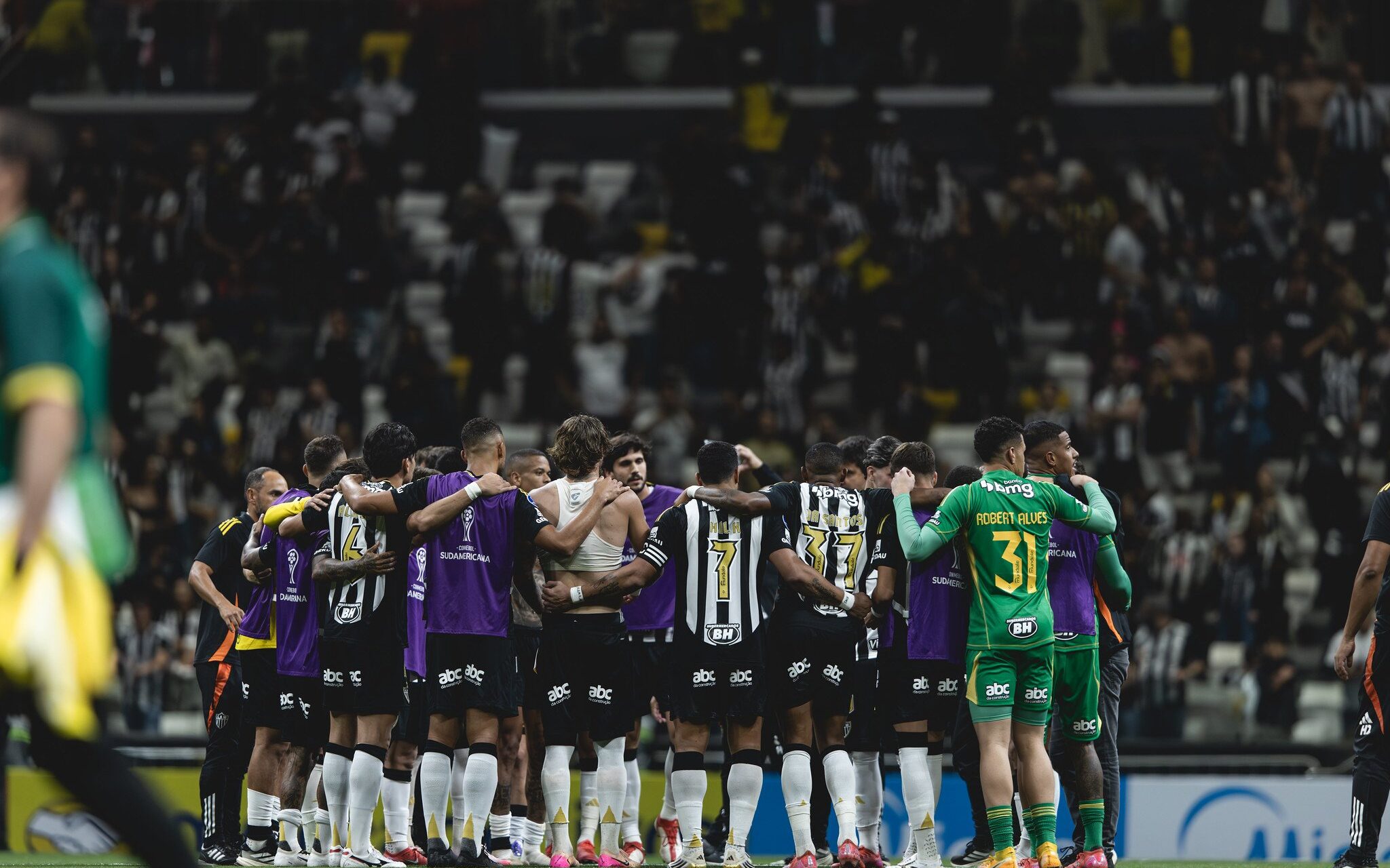 Time do Atlético-MG após classificação na Sul-Americana 