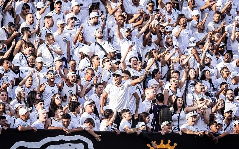 Torcida do Santos terá três jogos em casa em julho, pelo Campeonato Brasileiro. 