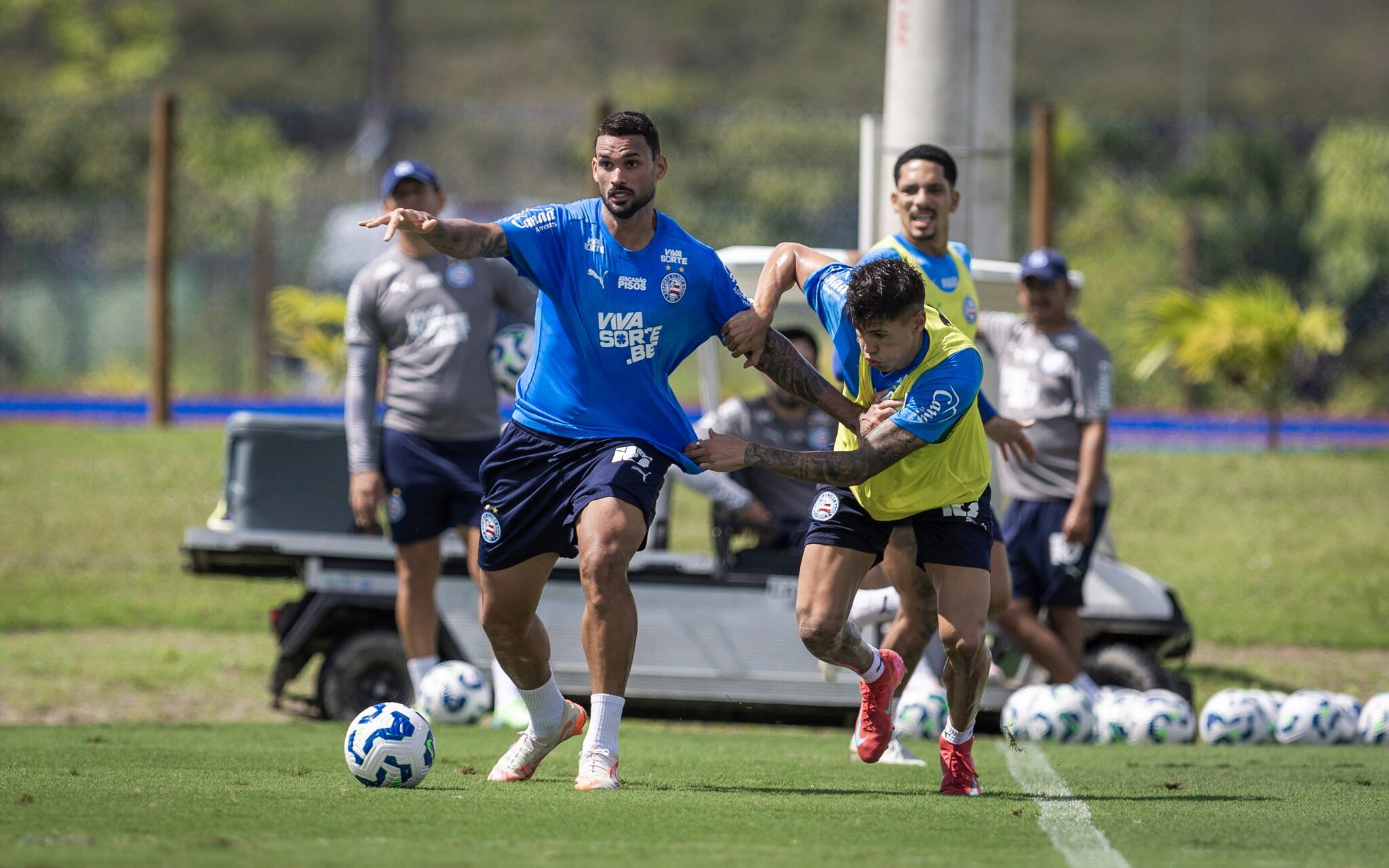 Treino do Bahia na Cidade Tricolor