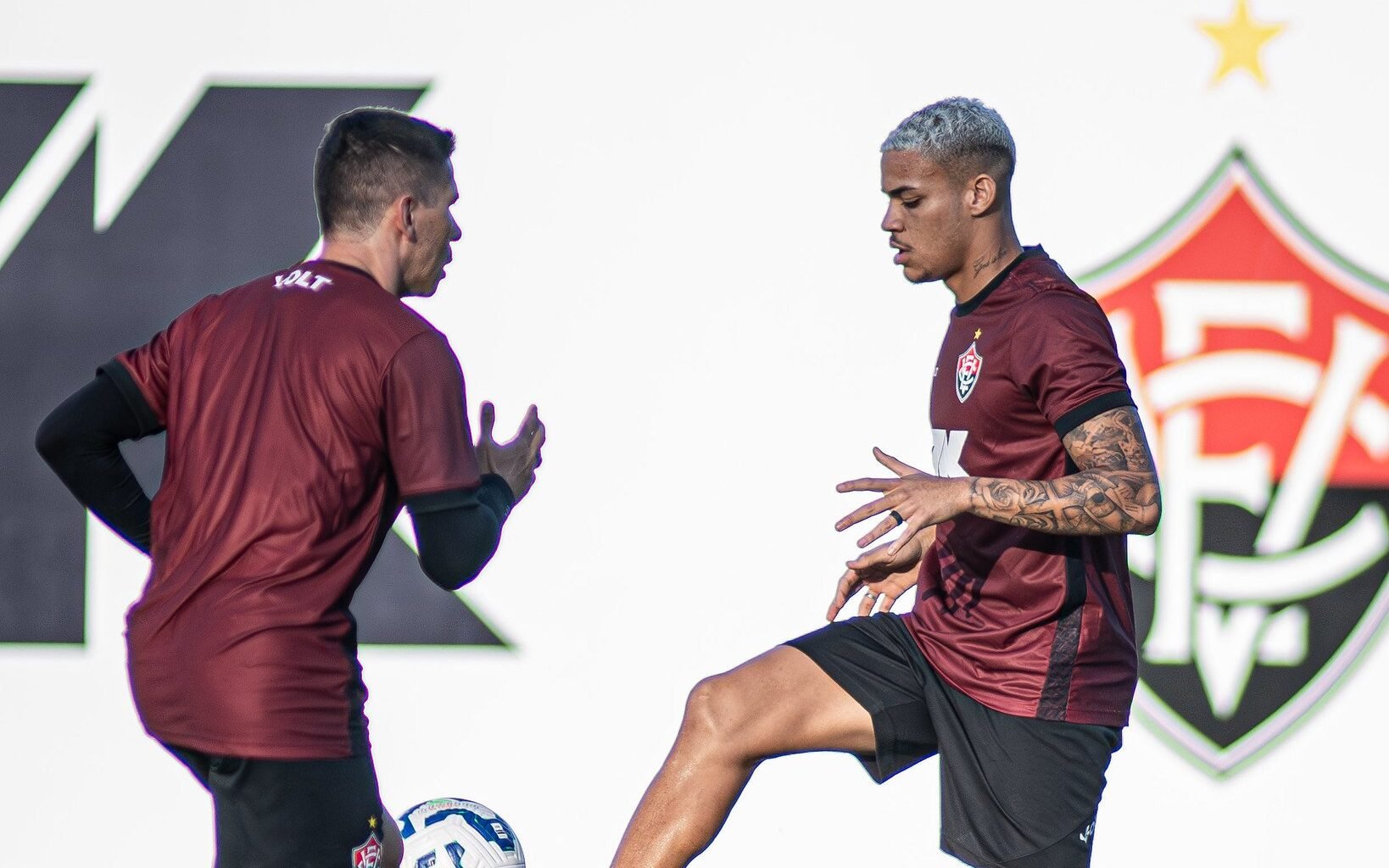 Treino do Vitória no Barradão