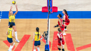 Brasil x Japão - Semifinal Feminina- Liga das Nações, na Polonia