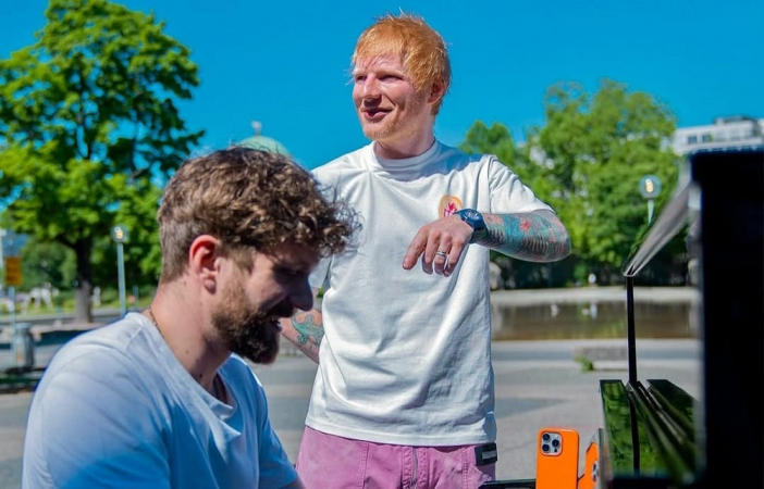 Ed Sheeran e Emil Reinert