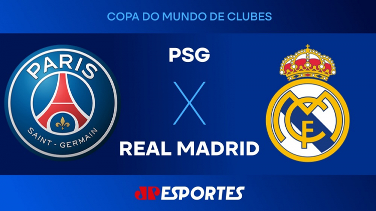 PSG x Real Madrid: confira a transmissão da Jovem Pan ao vivo