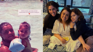 Irmã de Preta Gil presta homenagens