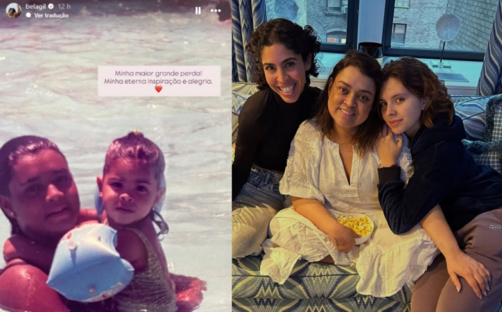 Irmã de Preta Gil presta homenagens