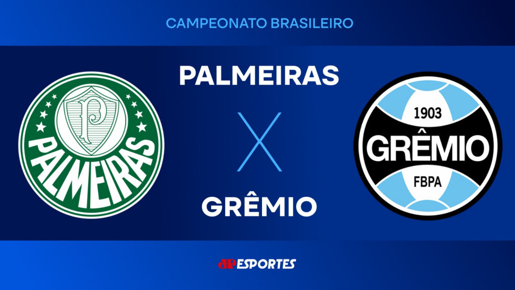 Palmeiras x Grêmio: confira a transmissão da Jovem Pan ao vivo