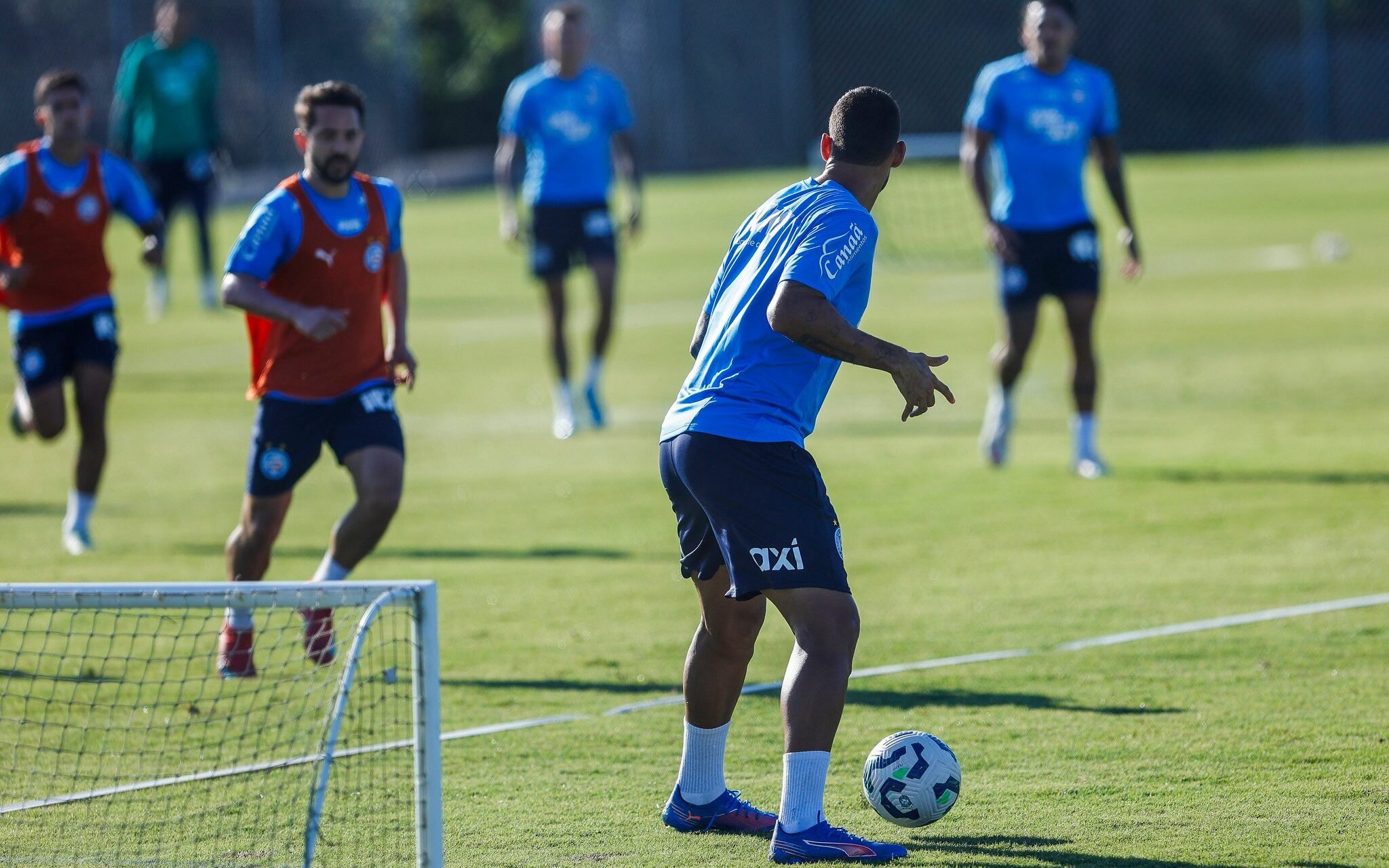 Willian José em treino do Bahia
