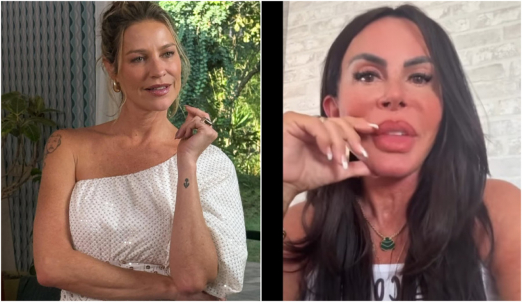 Luana Piovanni e Gretchen