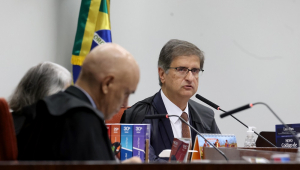 Paulo Gonet em julgamento no STF