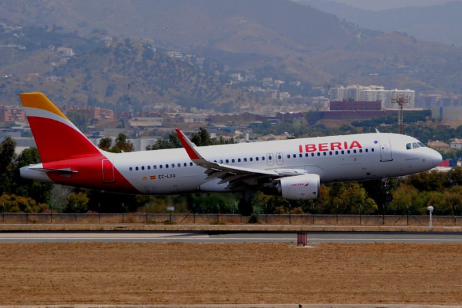 Avião da Iberia