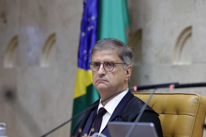 Procurador-Geral da República, Paulo Gonet Branco, durante sessão plenária extraordinária