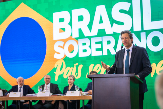 Fernando Haddad 5ª Reunião Plenária do Conselho de Desenvolvimento Econômico Social Sustentável da Presidência da República Foto: Diogo Zacarias/MF