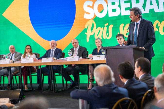 Fernando Haddad 5ª Reunião Plenária do Conselho de Desenvolvimento Econômico Social Sustentável da Presidência da República Foto: Diogo Zacarias/MF