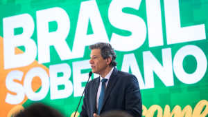 Fernando Haddad durante a 5ª Reunião Plenária do Conselho de Desenvolvimento Econômico Social Sustentável da Presidência da República