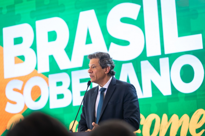 Fernando Haddad durante a 5ª Reunião Plenária do Conselho de Desenvolvimento Econômico Social Sustentável da Presidência da República