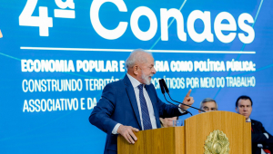 Lula participa da Conferência Nacional de Economia Solidária