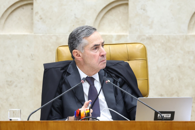 Sessão plenária do STF - 21/08/2025 Ministro Luís Roberto Barroso em sessão plenária do STF. Foto: Victor Piemonte/STF