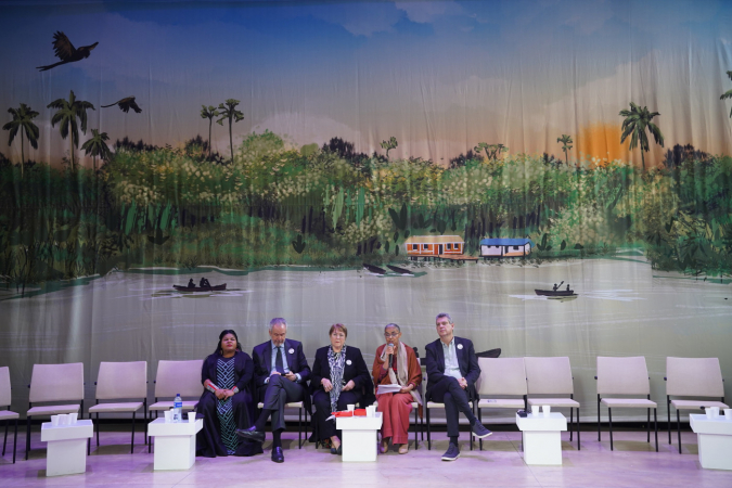 21.08.2025 - Ministra do Meio Ambiente e Mudança do Clima, Marina Silva evento do BEG que aconteceu em Bogotá, Colômbia Ministra do Meio Ambiente e Mudança do Clima, Marina Silva evento do BEG que aconteceu em Bogotá, Colômbia Local: Bogotá/Colômbia Foto: Rogério Cassimiro/MMA