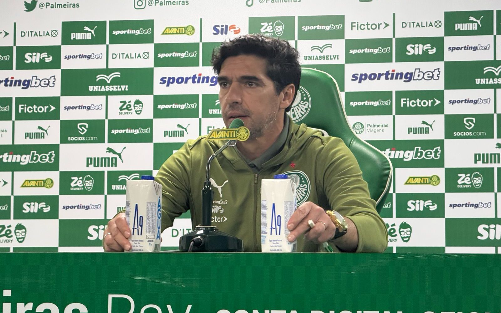Abel Ferreira, técnico do Palmeiras 