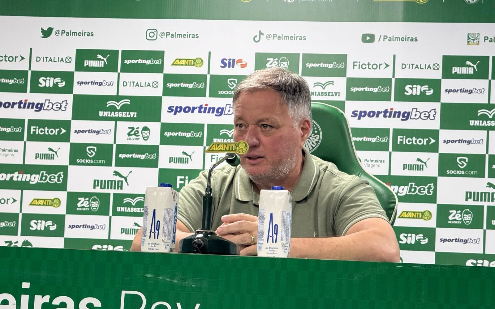 Anderson Barros, diretor de futebol do Palmeiras 