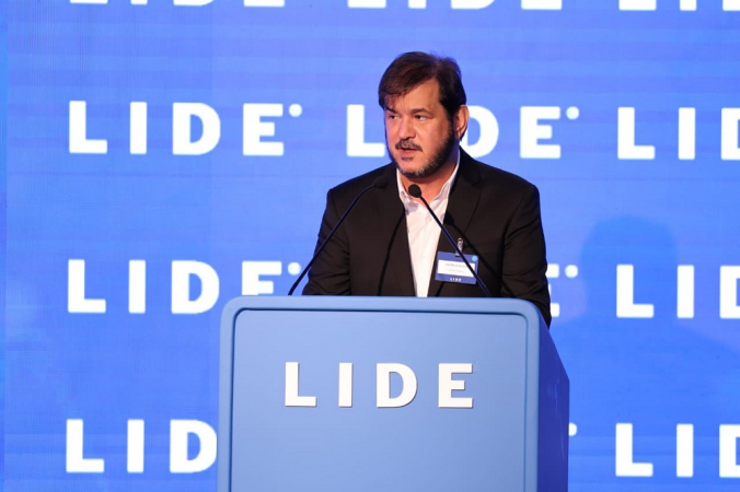 Antônio Rueda, presidente do União Brasil, no Fórum Lide