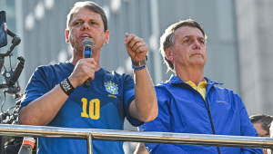 tarcísio e Bolsonatdo