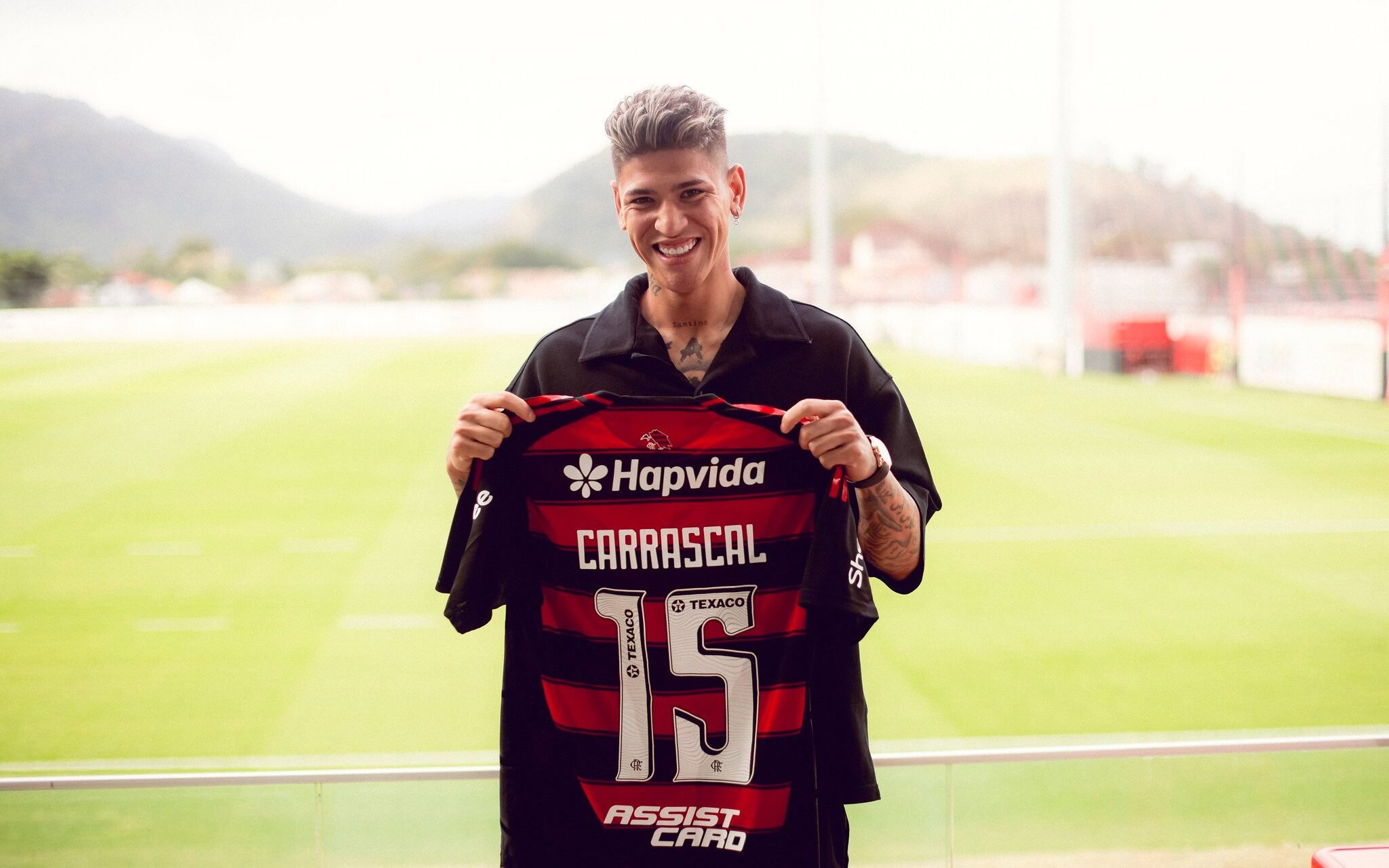 Carrascal vai usar a camisa 15 no Flamengo 