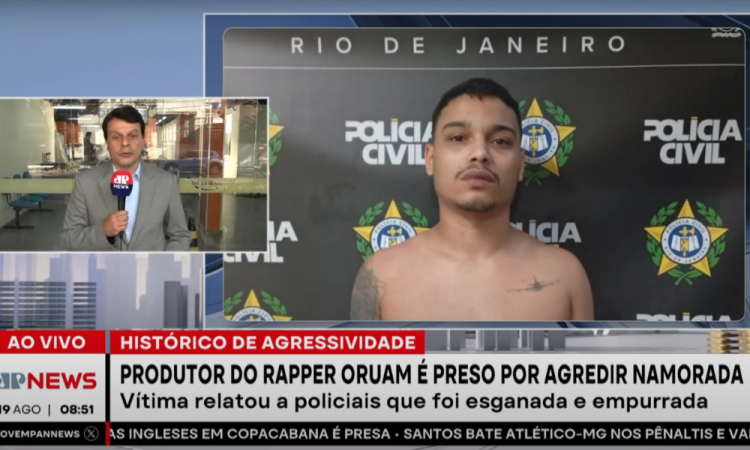 Produtor do rapper Oruam é preso no Rio de Janeiro