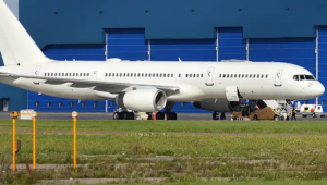 Avião sem identificação da Força Aérea dos Estados Unidos pousou no Aeroporto Internacional de Guarulhos