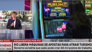 Rio de Janeiro libera máquinas de apostas em estabelecimentos comerciais