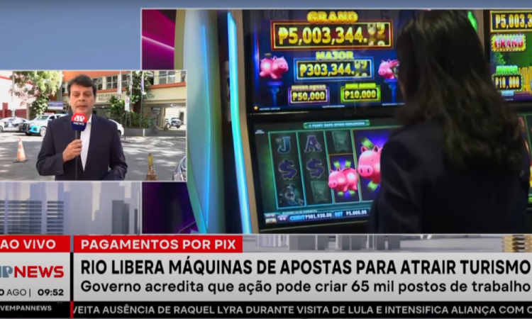 Rio de Janeiro libera máquinas de apostas para impulsionar o turismo