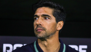 Abel Ferreira durante Palmeiras x Universitario, pela Copa Libertadores