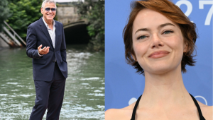 George Clooney e Emma Stone devem atrair todos os flashes nesta quinta-feira (28) no Lido de Veneza, na apresentação de seus mais recentes filmes, ambos na disputa pelo Leão de Ouro, na 82ª edição da Mostra