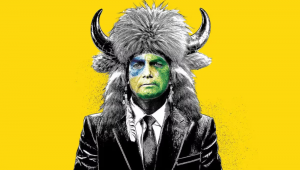 ex-presidente Jair Bolsonaro (PL) está na capa da edição desta semana da revista britânica The Economis