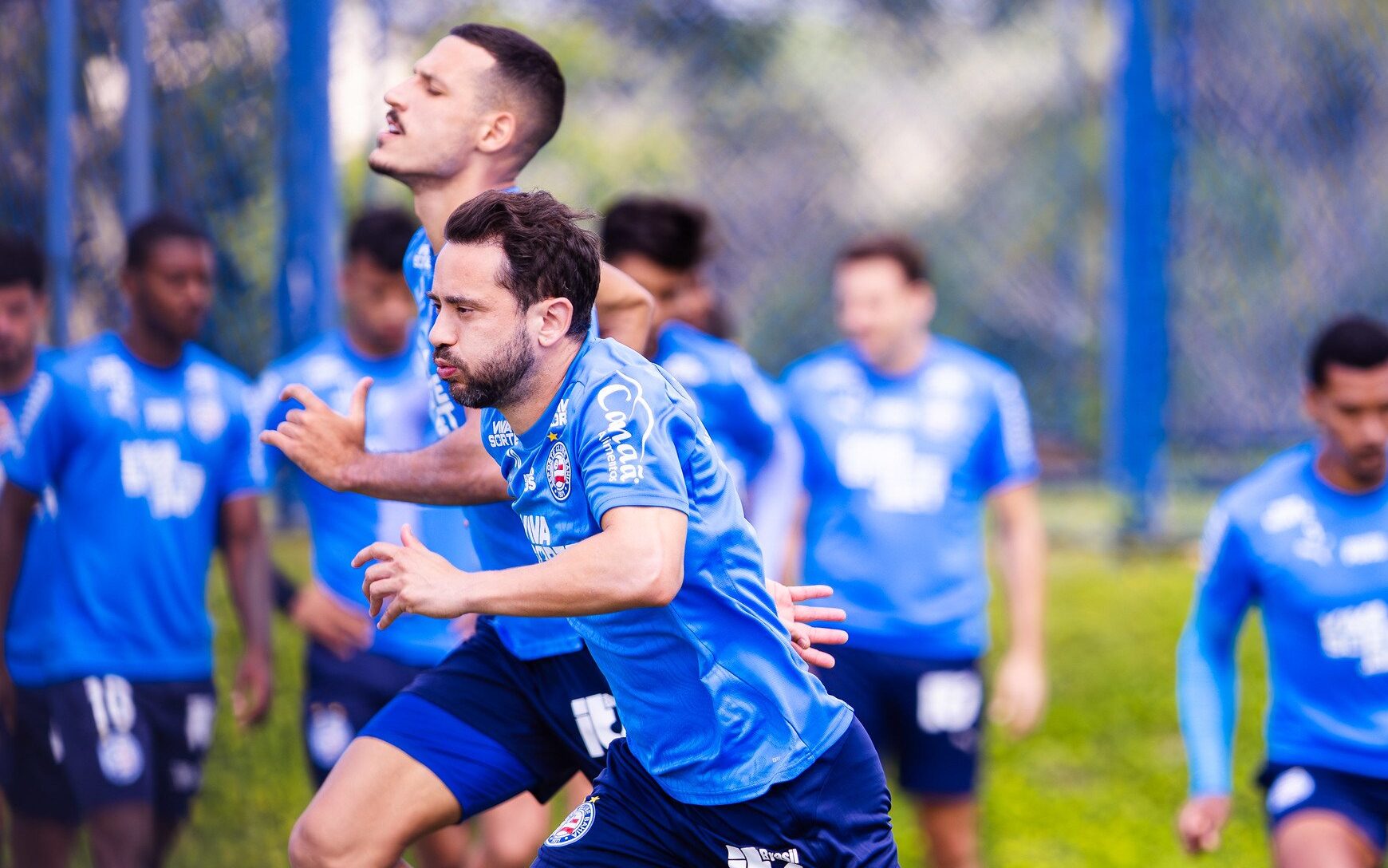 Everton Ribeiro em treino do Bahia 