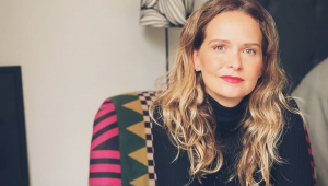 A atriz Fernanda Rodrigues