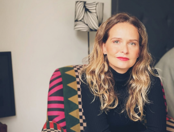 A atriz Fernanda Rodrigues