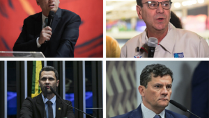 Tarcísio de Freitas (São Paulo), Eduardo Paes (Rio de Janeiro), Cleitinho (Minas Gerais) e Sergio Morro lideram a corrida em seus estados, segundo pesquisa Genial/Quaest