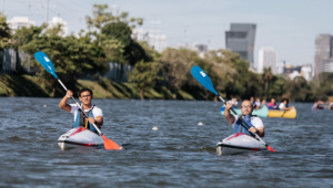 Projeto de remo financiado pela Lei de Incentivo ao Esporte garante autonomia a jovens com deficiência