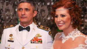 Coronel Antônio Aginaldo de Oliveira e Carla Zambelli