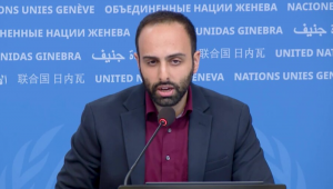 O porta-voz do Escritório de Direitos Humanos das Nações Unidas, Thameen Al-Kheetan