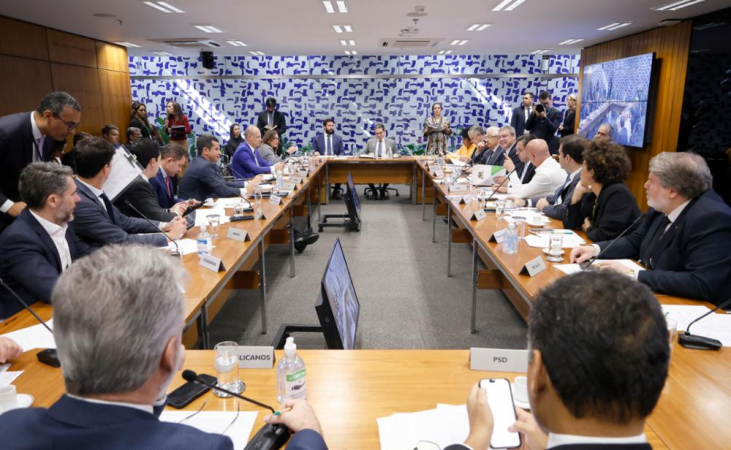 Reunião de líderes da Câmara dos Deputados