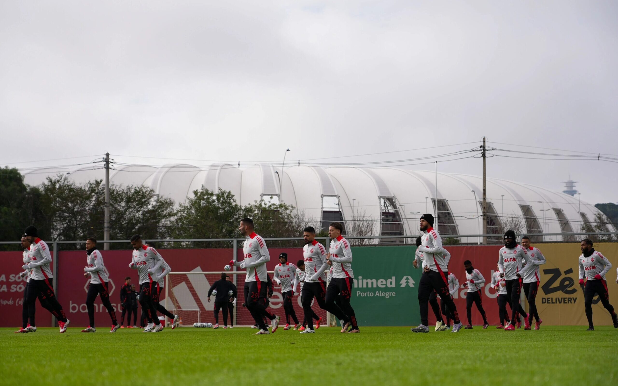 Inter inicia preparação para pegar o Flamengo, pela Libertadores 