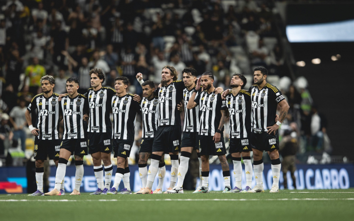 Jogadores do Atlético-MG (Foto: Pedro Souza/ Atlético)