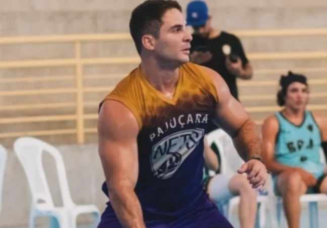O ex-jogador de basquete Igor Cabral, acusado de agredir a namorada com mais de 60 socos